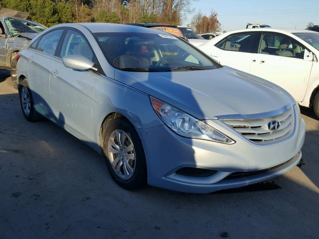 5NPEB4AC5BH045571 - 2011 HYUNDAI SONATA GLS BLUE photo 1