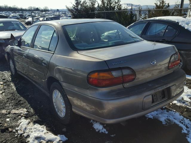 1G1ND52J716114324 - 2001 CHEVROLET MALIBU BROWN photo 3