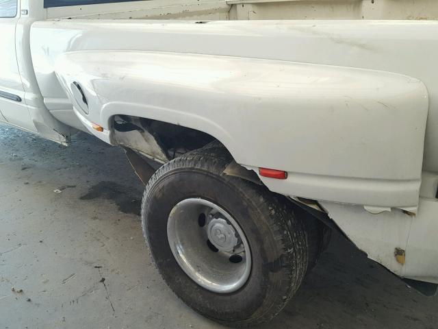 3B7MC33C92M254077 - 2002 DODGE RAM 3500 WHITE photo 9