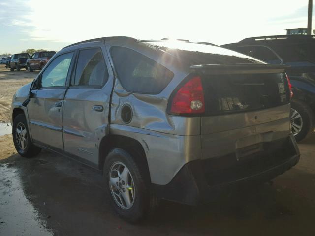 3G7DB03E94S566741 - 2004 PONTIAC AZTEK SILVER photo 3