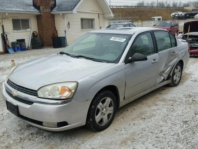 1G1ZU54874F169551 - 2004 CHEVROLET MALIBU LT SILVER photo 2