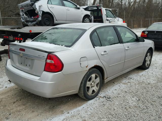 1G1ZU54874F169551 - 2004 CHEVROLET MALIBU LT SILVER photo 4