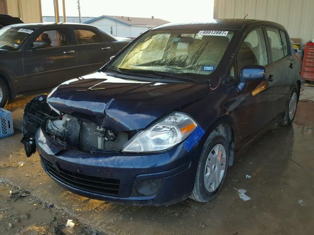 3N1BC1CP4CK267186 - 2012 NISSAN VERSA S BLUE photo 2