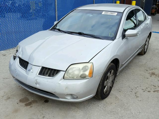 4A3AB36F14E118351 - 2004 MITSUBISHI GALANT ES SILVER photo 2