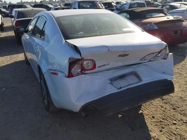 1G1ZC5E11BF373277 - 2011 CHEVROLET MALIBU 1LT WHITE photo 3