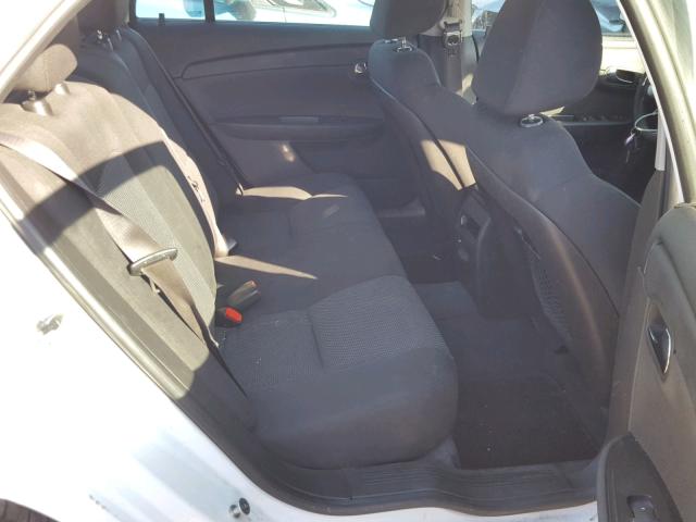 1G1ZC5E11BF373277 - 2011 CHEVROLET MALIBU 1LT WHITE photo 6