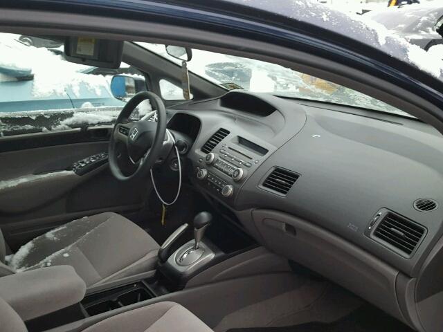 1HGFA16816L150072 - 2006 HONDA CIVIC EX BLUE photo 5