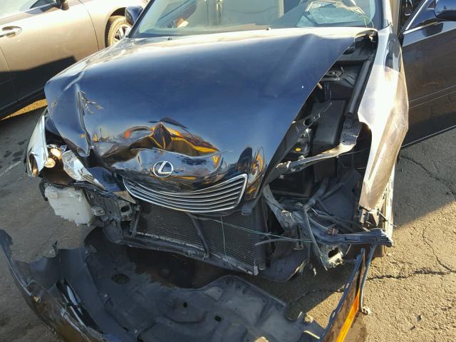 JTHBA30G255098588 - 2005 LEXUS ES 330 BLUE photo 7