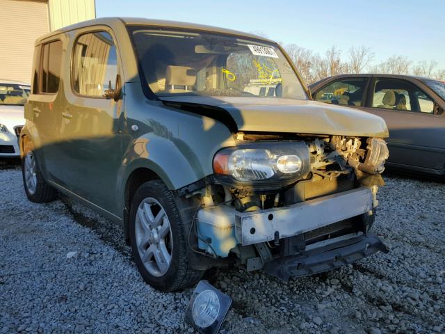 JN8AZ28R29T102358 - 2009 NISSAN CUBE BASE GREEN photo 1