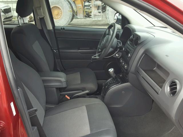 1C4NJCBA4CD559381 - 2012 JEEP COMPASS SP 红色 照片 5