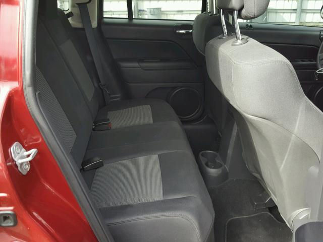 1C4NJCBA4CD559381 - 2012 JEEP COMPASS SP 红色 照片 6