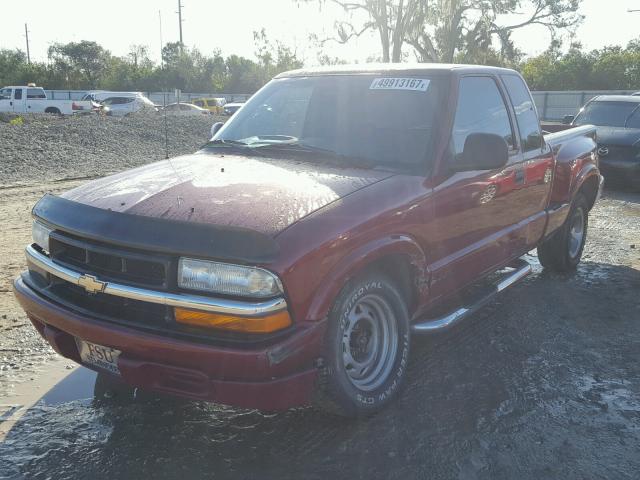 1GCCS1942W8220429 - 1998 CHEVROLET S TRUCK S1 RED photo 2