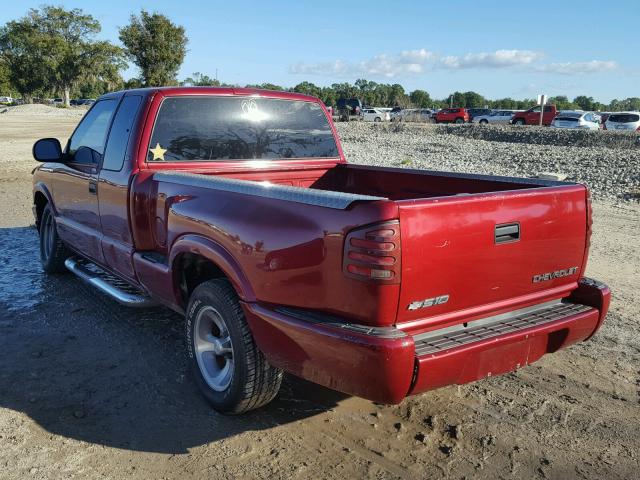 1GCCS1942W8220429 - 1998 CHEVROLET S TRUCK S1 RED photo 3