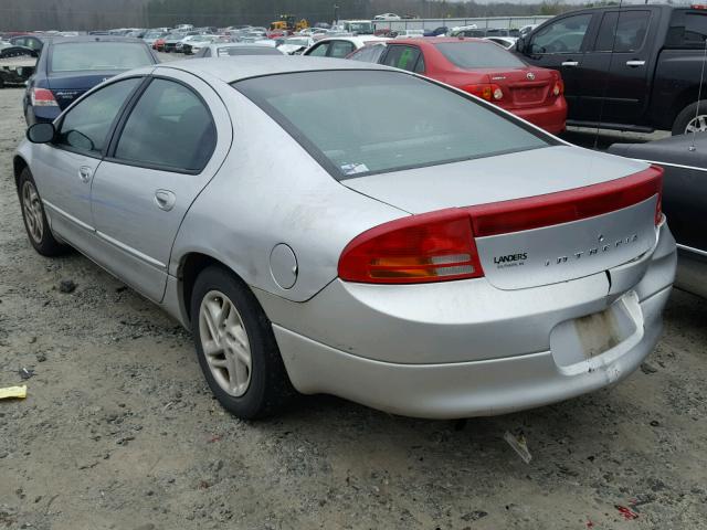 2B3HD46R11H666738 - 2001 DODGE INTREPID S WHITE photo 3