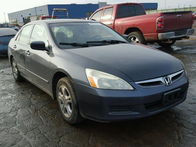 1HGCM56756A049685 - 2006 HONDA ACCORD EX GRAY photo 1