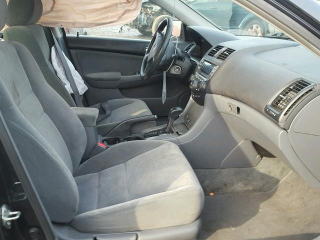 1HGCM56756A049685 - 2006 HONDA ACCORD EX GRAY photo 5