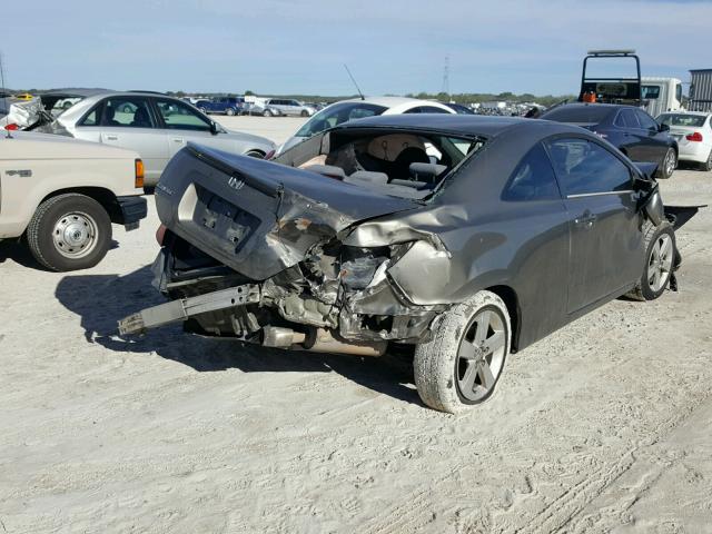 2HGFG12806H547709 - 2006 HONDA CIVIC EX GRAY photo 4