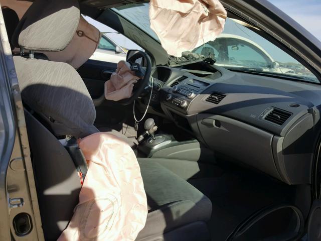 2HGFG12806H547709 - 2006 HONDA CIVIC EX ნაცრისფერი ფოტო 5