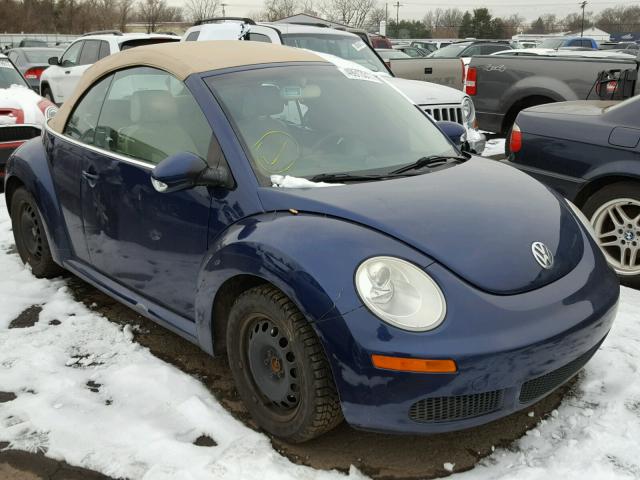 3VWRF31Y76M315828 - 2006 VOLKSWAGEN NEW BEETLE 蓝色 照片 1