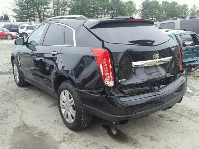 3GYFNAEY8BS552576 - 2011 CADILLAC SRX LUXURY BLACK photo 3