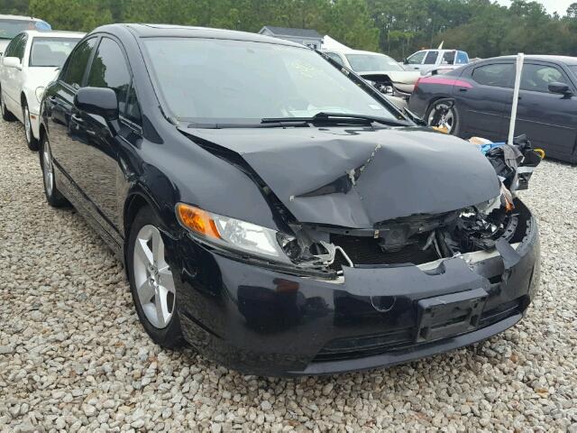 1HGFA16867L086290 - 2007 HONDA CIVIC EX BLACK photo 1