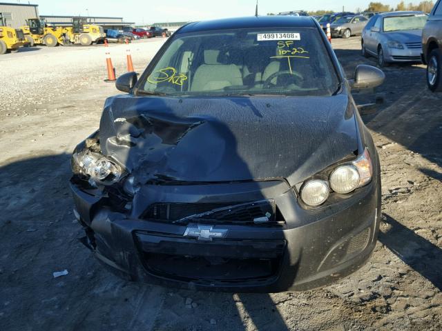 1G1JA5SH4E4232787 - 2014 CHEVROLET SONIC LS BLACK photo 7