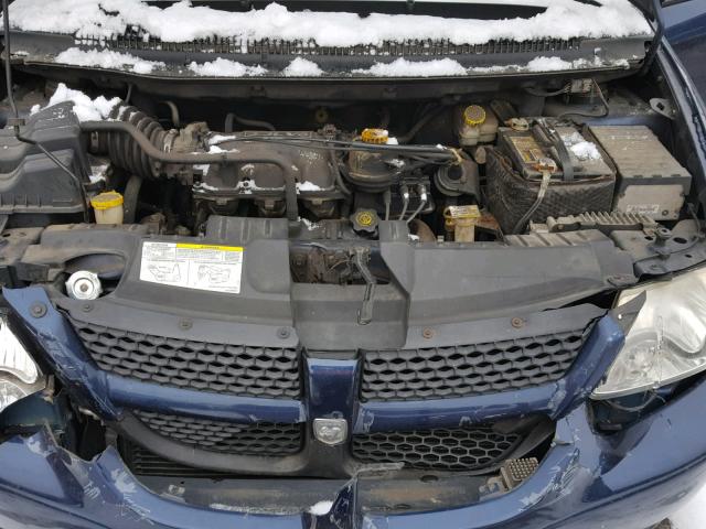 2D4GP44373R108988 - 2003 DODGE GRAND CARA BLUE photo 7