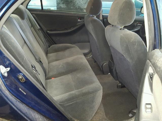 2T1BR30E35C395185 - 2005 TOYOTA COROLLA CE BLUE photo 6