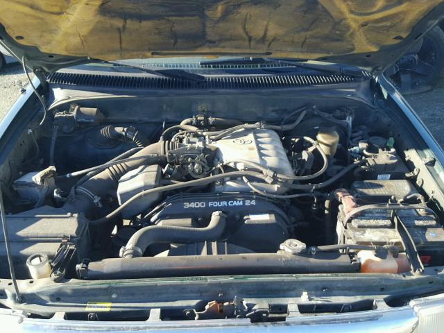 4TAWN72N4YZ664477 - 2000 TOYOTA TACOMA XTR GREEN photo 7