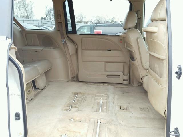 5FNRL38666B404942 - 2006 HONDA ODYSSEY EX WHITE photo 6