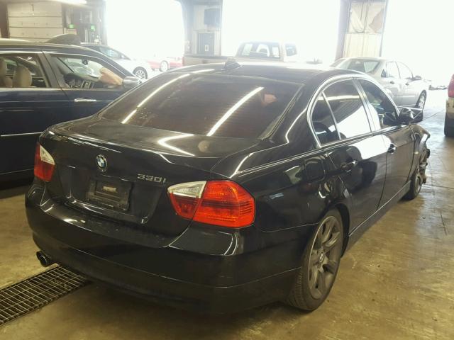 WBAVB335X6KS37291 - 2006 BMW 330 I BLACK photo 4