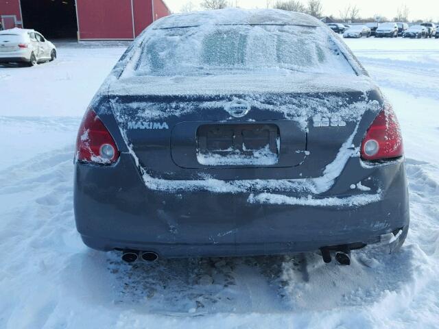 1N4BA41E34C902546 - 2004 NISSAN MAXIMA SE GRAY photo 9