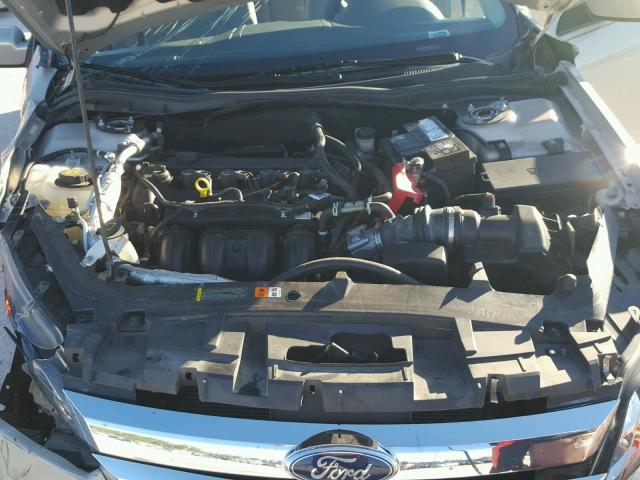 3FAHP0HA0AR283731 - 2010 FORD FUSION SE TAN photo 7