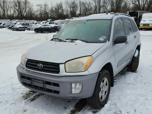 JTEHH20V730242951 - 2003 TOYOTA RAV4 SILVER photo 2