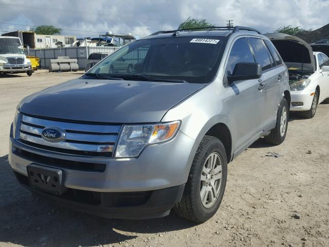 2FMDK46C77BB59591 - 2007 FORD EDGE SE SILVER photo 2