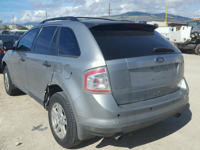 2FMDK46C77BB59591 - 2007 FORD EDGE SE SILVER photo 3