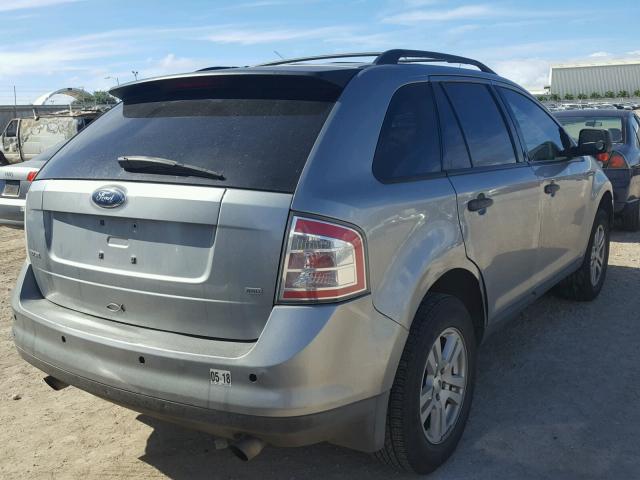 2FMDK46C77BB59591 - 2007 FORD EDGE SE SILVER photo 4