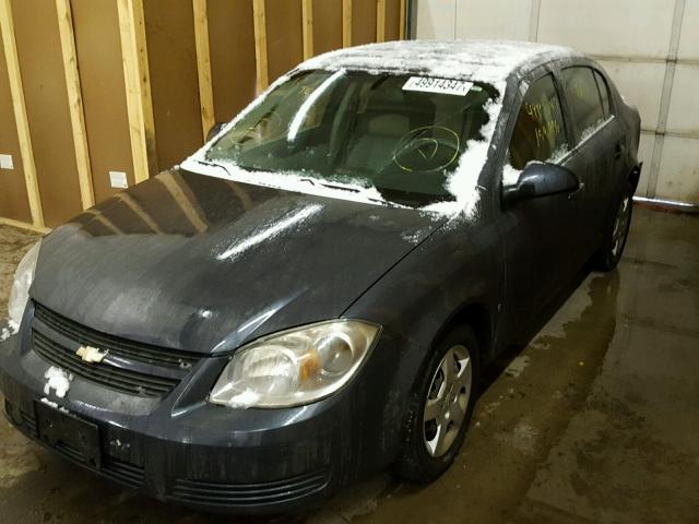 1G1AL58FX87249791 - 2008 CHEVROLET COBALT LT GRAY photo 2