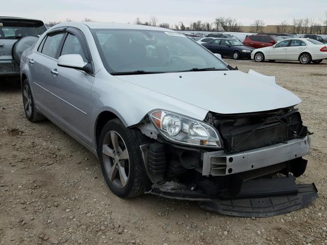 1G1ZC5E0XCF343526 - 2012 CHEVROLET MALIBU 1LT SILVER photo 1