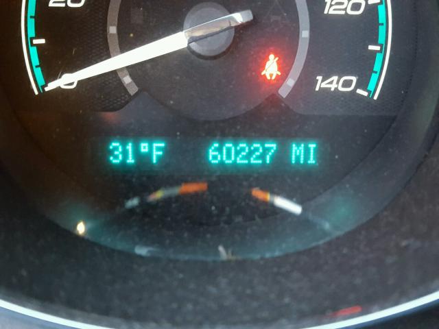 1G1ZC5E0XCF343526 - 2012 CHEVROLET MALIBU 1LT 银色 照片 8