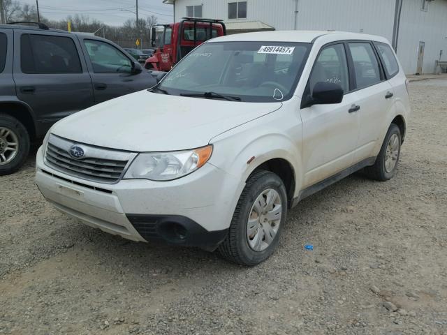 JF2SH616X9H747421 - 2009 SUBARU FORESTER 2 WHITE photo 2