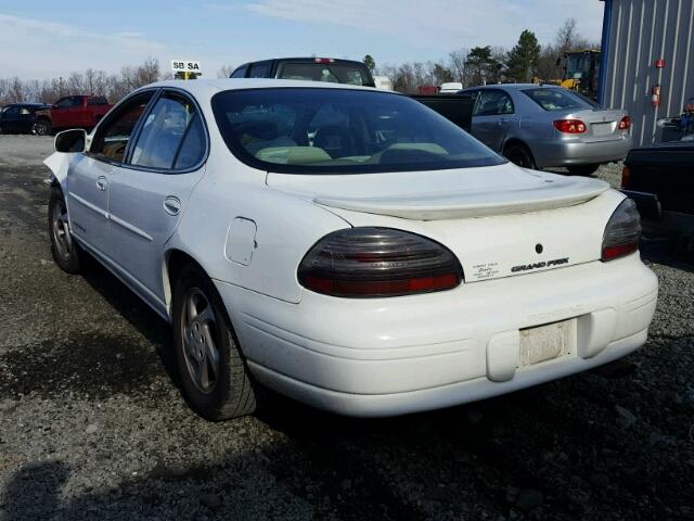 1G2WJ52K2WF227106 - 1998 PONTIAC GRAND PRIX WHITE photo 3
