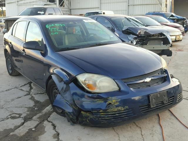 1G1AB5F53A7102134 - 2010 CHEVROLET COBALT LS BLUE photo 1