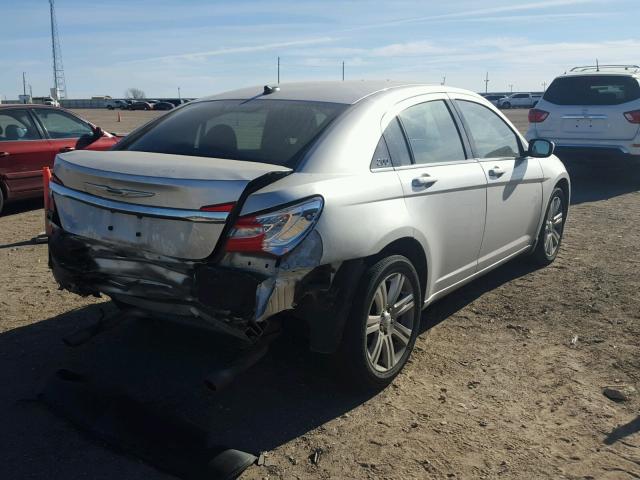 1C3CCBBG8CN125477 - 2012 CHRYSLER 200 TOURIN SILVER photo 4