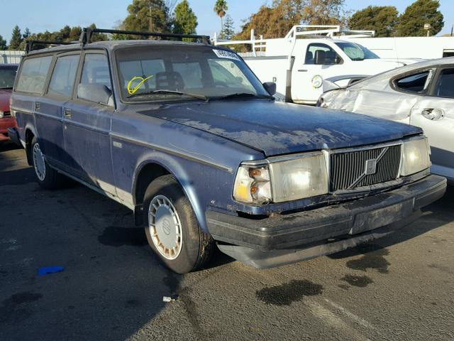 YV1AW8312P1940093 - 1993 VOLVO 240 BLUE photo 1