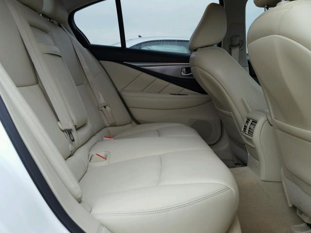 JN1BV7AP9EM680059 - 2014 INFINITI Q50 BASE Blanco foto 6