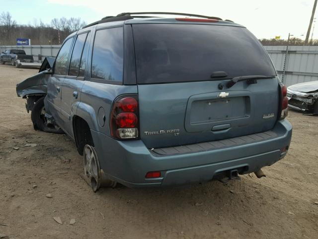 1GNDT33S792130082 - 2009 CHEVROLET TRAILBLAZE GRAY photo 3