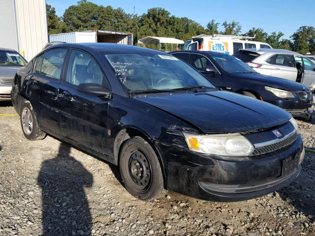 1G8AJ52F63Z107564 - 2003 SATURN ION LEVEL BLACK photo 1