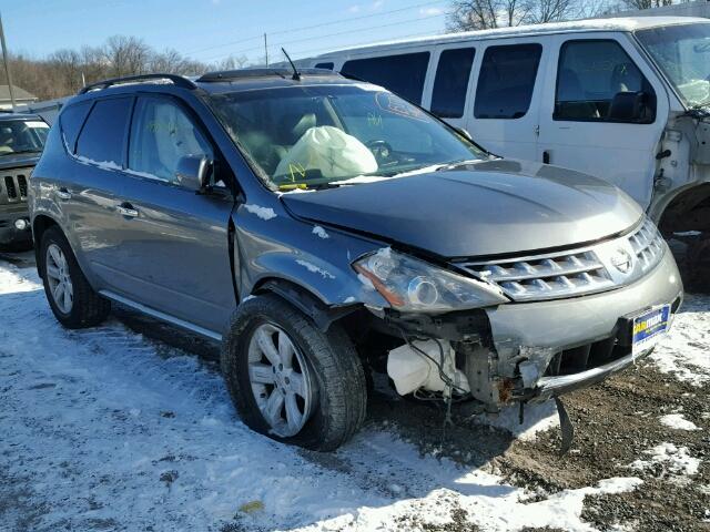 JN8AZ08W97W619694 - 2007 NISSAN MURANO SL GRAY photo 1