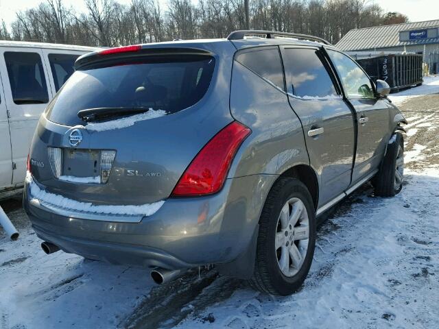 JN8AZ08W97W619694 - 2007 NISSAN MURANO SL GRAY photo 6